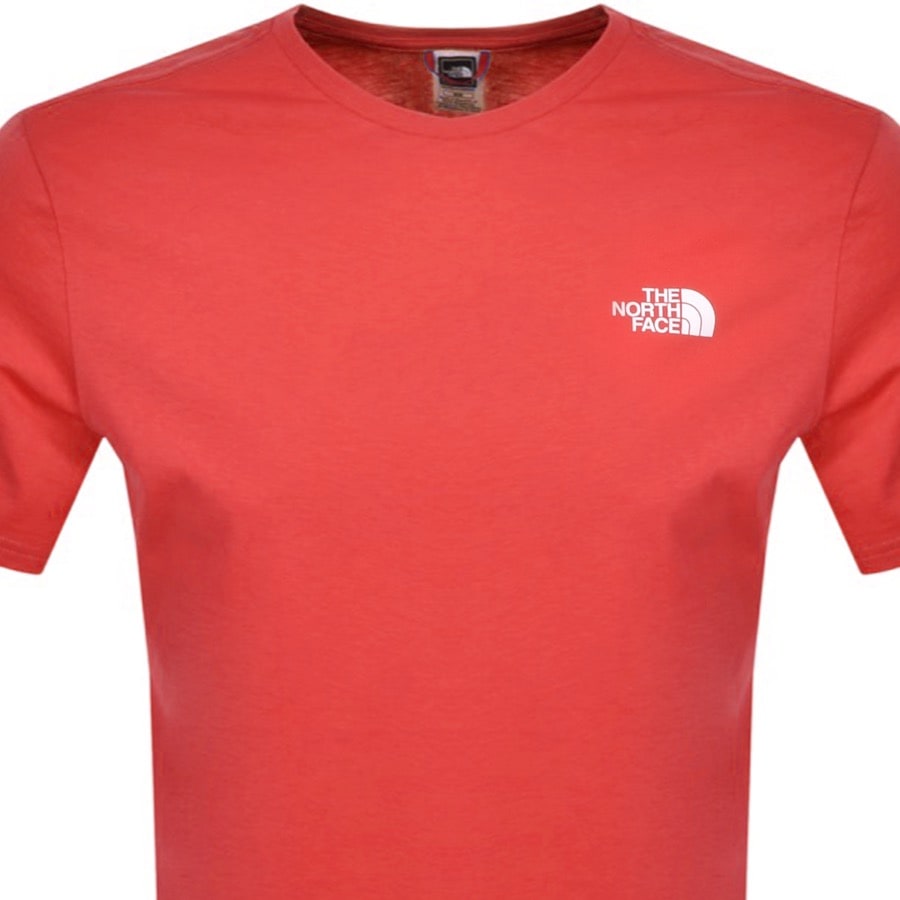 Alternative Image for ProductThe North Face Simple Dome T Shirt Red2